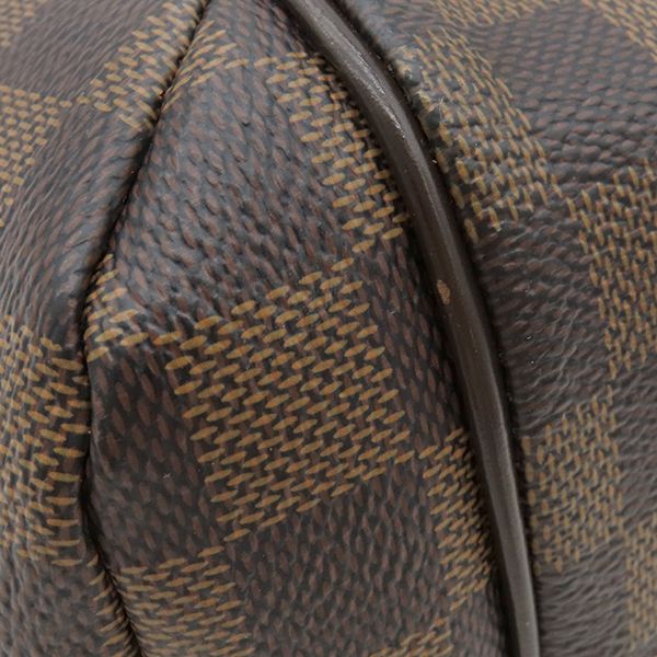 Louis Vuitton Tote Bag Totally PM Damier Canvas Damier Ebene Gold Hardware