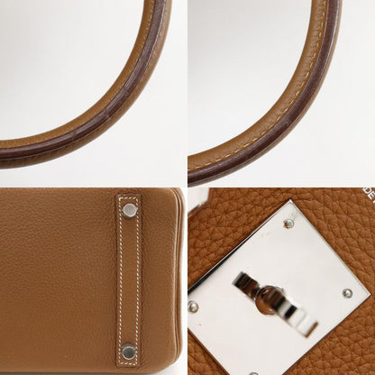 Hermes Birkin 30 Togo Gold Brown □L Ladies Handbag