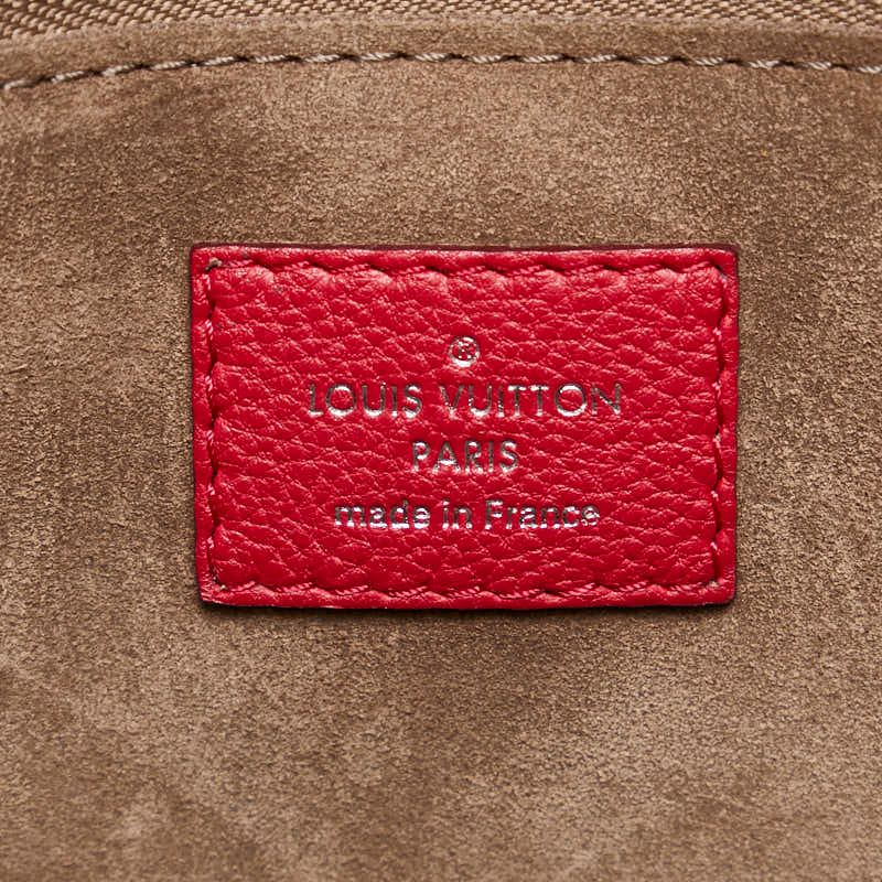 Louis Vuitton Parnacea Lockit PM Shoulder Bag Handbag 2WAY M94595 Raspberry