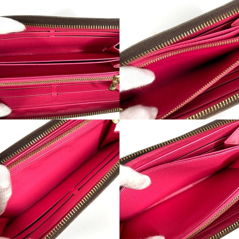 Louis Vuitton Long Zippy Wallet M60936 Monogram Canvas Brown