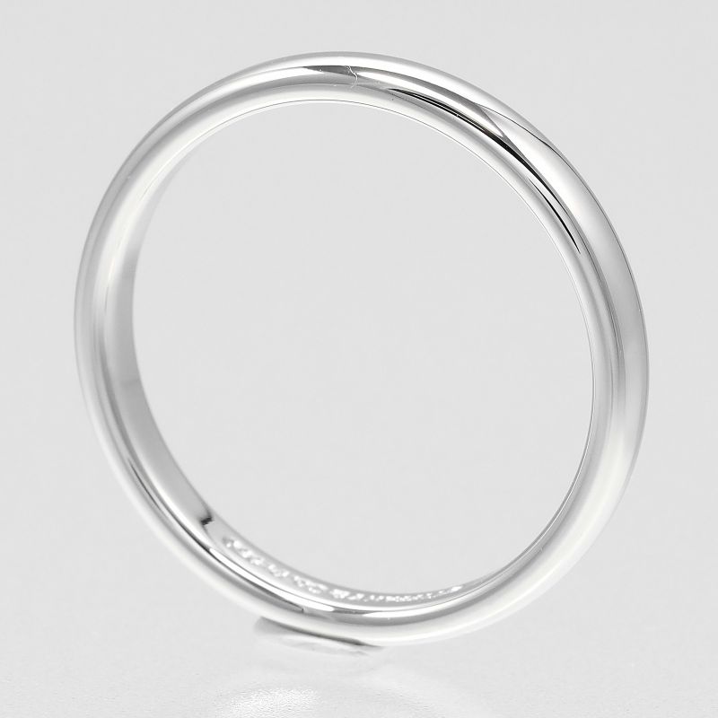 Tiffany & Co Forever Wedding Classic Band 3mm (0.12in) Model Pt950platinum #18