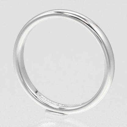 Tiffany & Co Forever Wedding Classic Band 3mm (0.12in) Model Pt950platinum #18