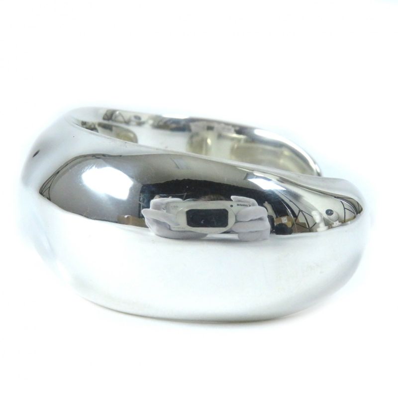 Tiffany & Co Elsa Peretti Elsa Peretti Faceted Cuff Small Bangle Bracelet Ag925