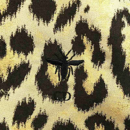 Christian DIOR | 2021aw | Leopard Jacquard Anorak Jacket BEE Embroidery Unisex