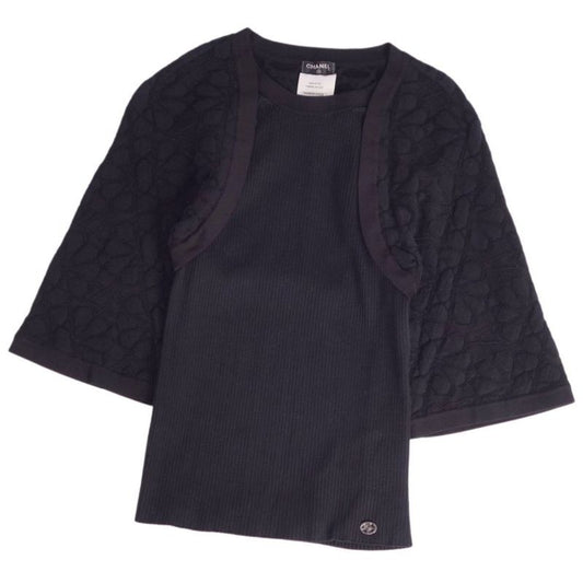 Chanel Knitted Sweater Cotton Top