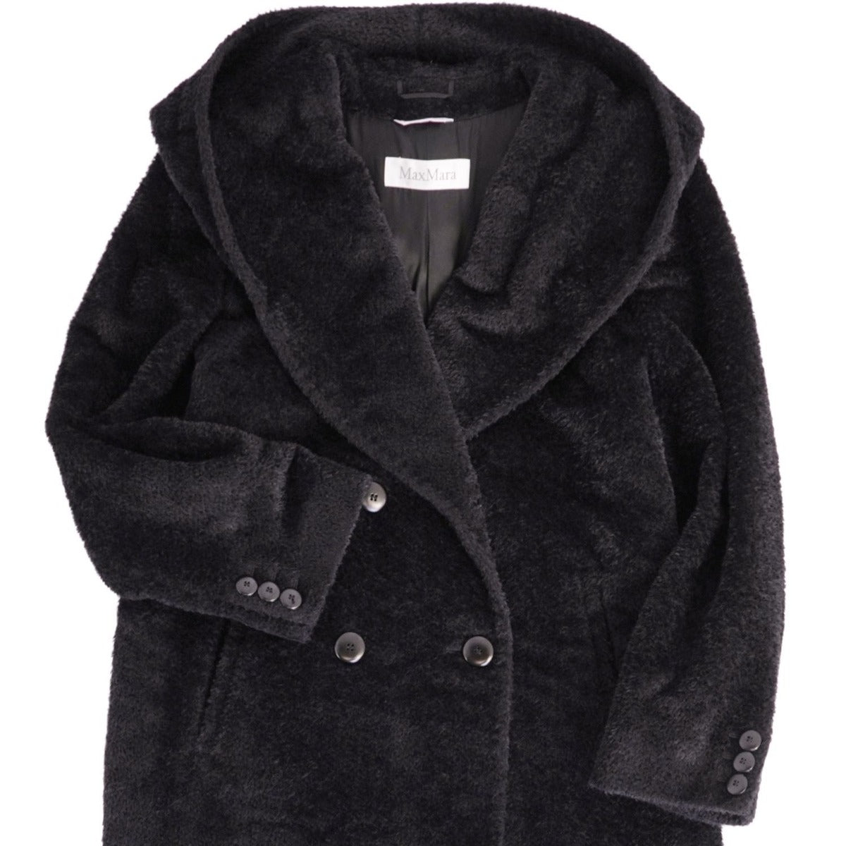 Max Mara White Tag Coat Long with Hood — view 2