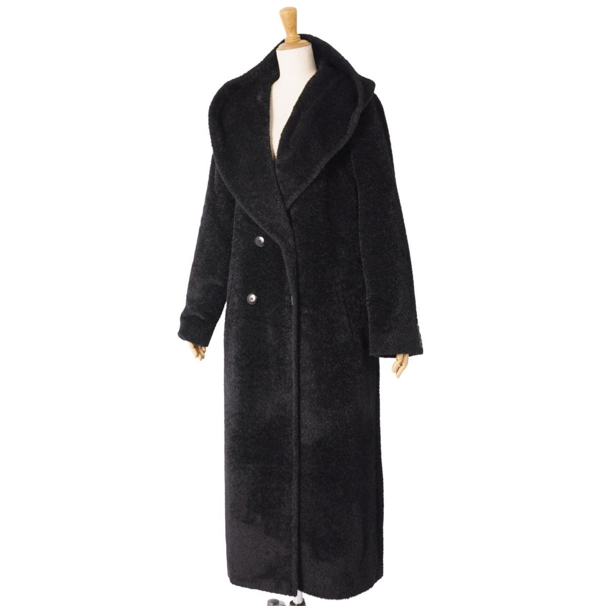 Max Mara White Tag Coat Long with Hood — view 5