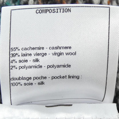 Chanel Knit Top Cashmere Black Green — view 3