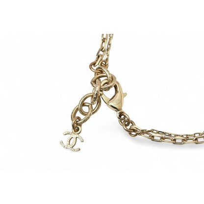 Chanel Chnael Coco CC I Love Heart 2 Strand Choker — view 3