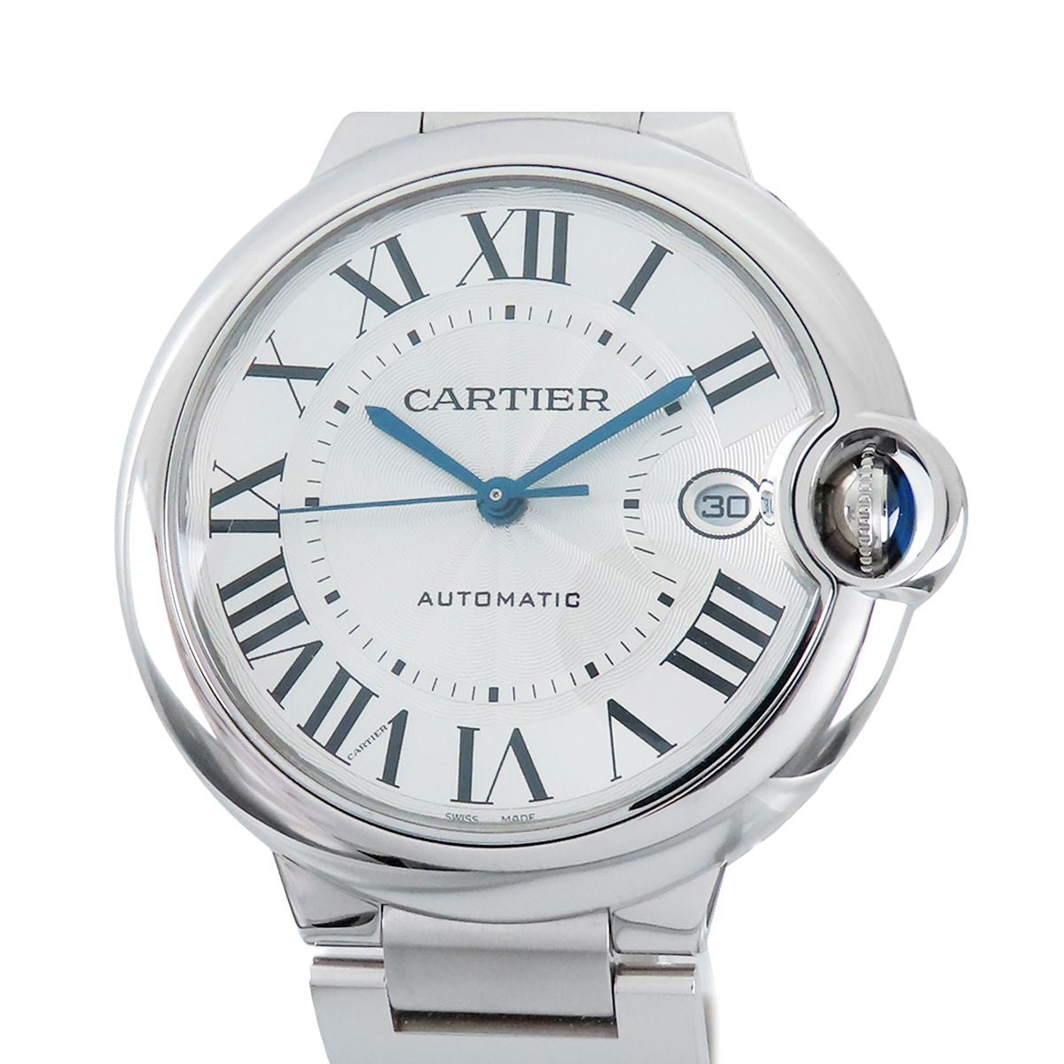 Cartier Ballon Bleu Silver SS de 40 Watch Automatic