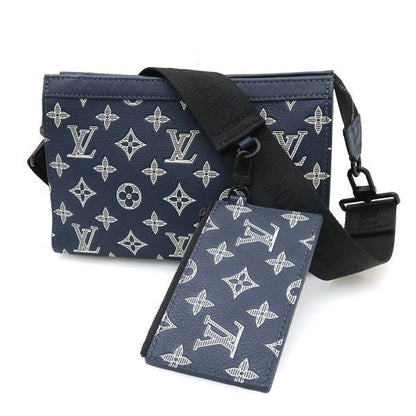 Louis Vuitton Gaston Wearable Wallet Navy Blue