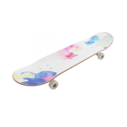 Louis Vuitton Monogram Water Color Skateboard