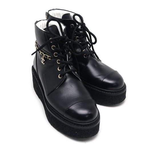 Chanel Short Boots Platform 37 Shoes