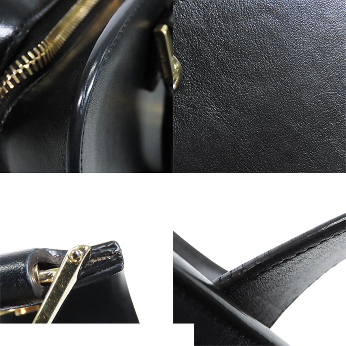 Saint Laurent Baby Cabas Black Leather 2-Way Cassandra Shoulder Bag — view 6