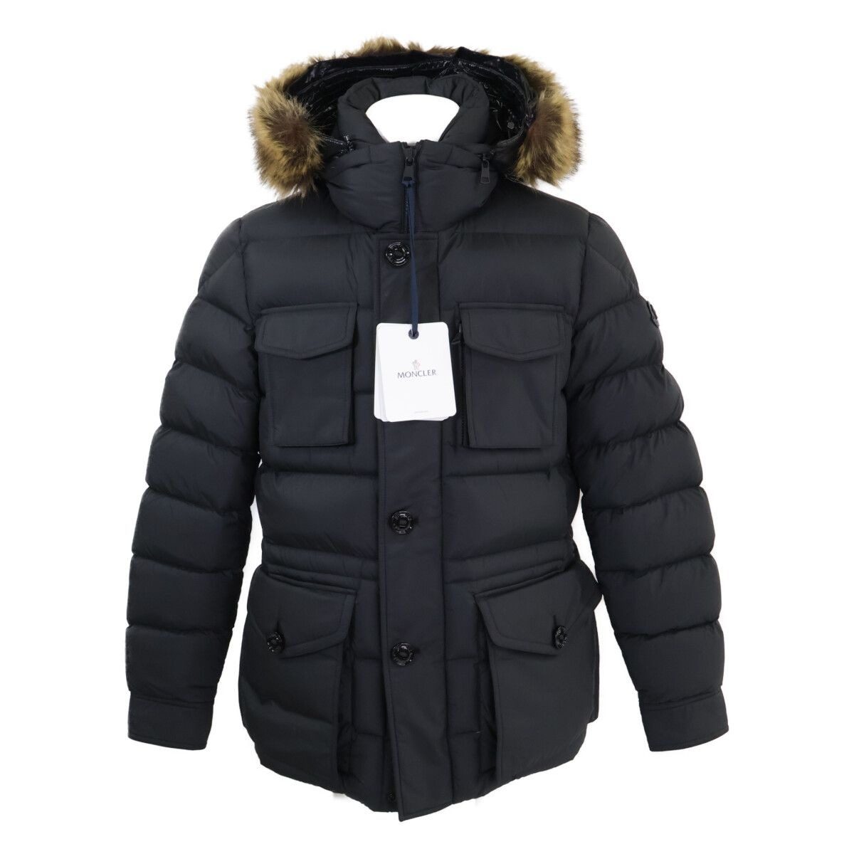 Moncler Chevreuse Down Jacket with Hood