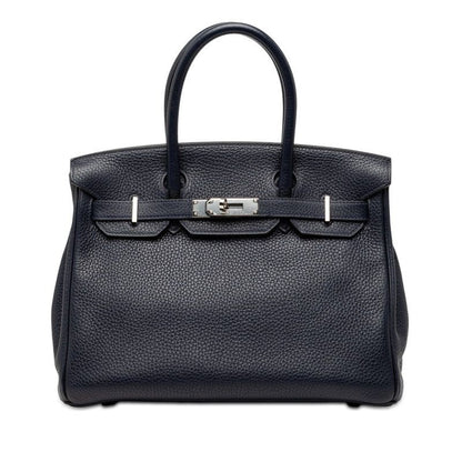 Hermes Birkin 30 Bourneign Rose Purple Silver Taurillon Clemence