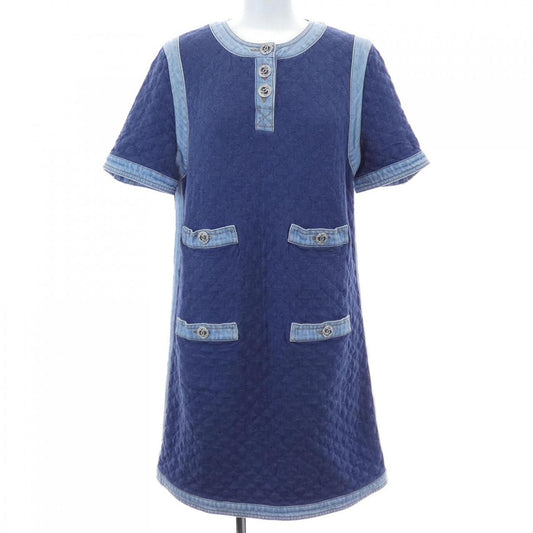 Chanel Dress Navy 38