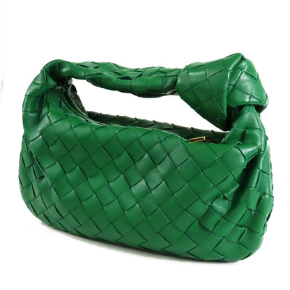 Bottega Veneta Mini Jodie Green Leather Handbag — view 2