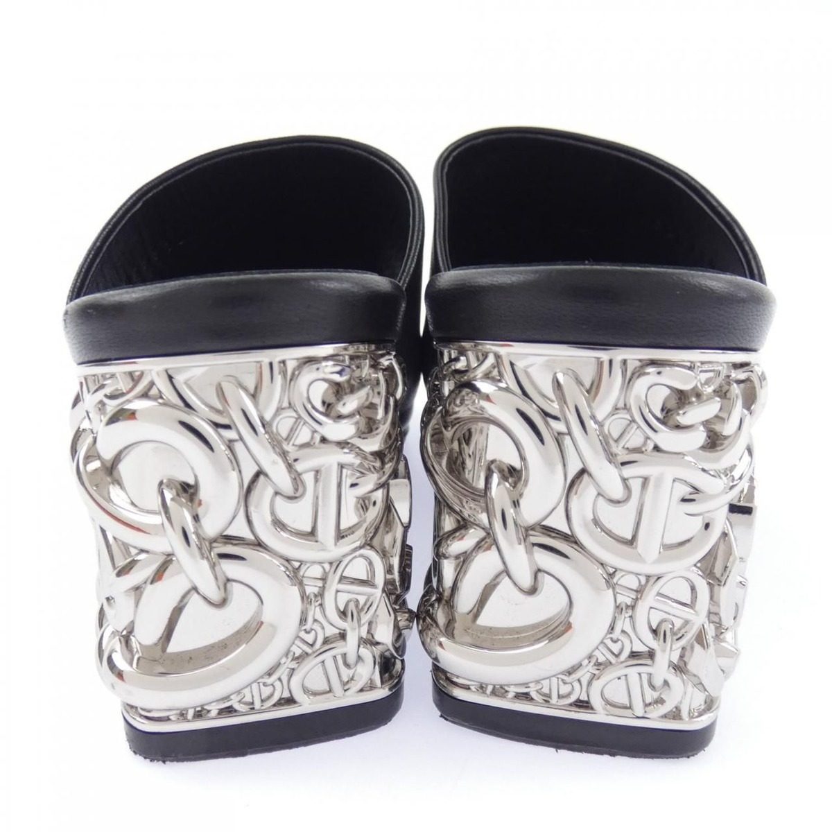 Hermes Glossy Chaine D'ancre Sandals — view 5