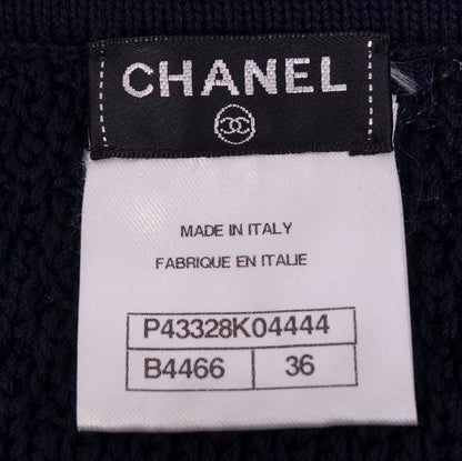 Chanel Skirt Knit Cotton Bottoms Women