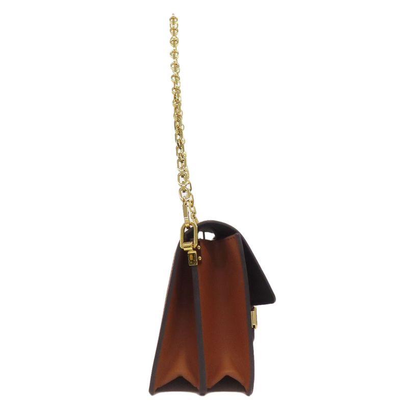 Louis Vuitton M44391 Dauphine MM Shoulder Bag Monogram Reverse Women