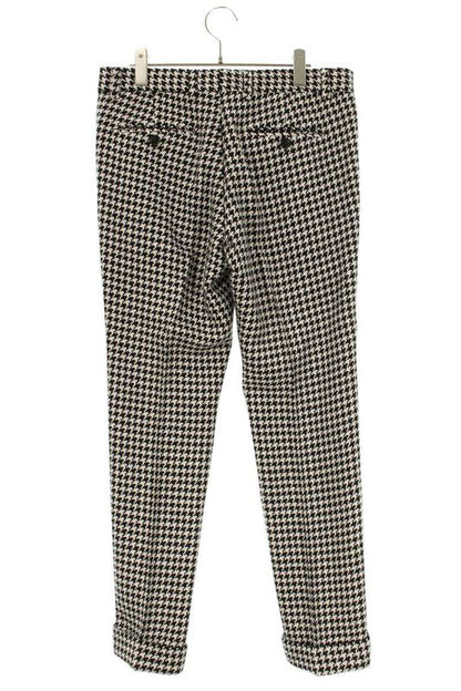 Gucci 254u08 75ckf2 Staggered Plaid Wool Long Pants Men 46