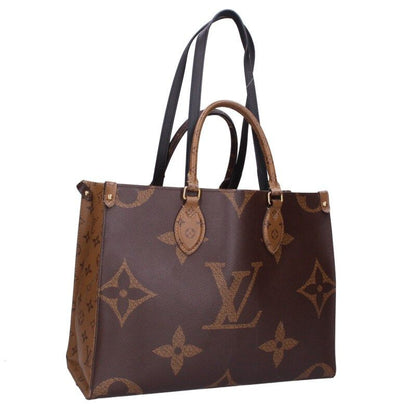 Louis Vuitton M45321 On The Go MM Monogram Giant Tote Bag Men's MM