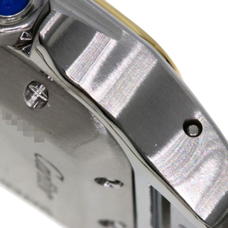 Cartier W20045c4 Santos Garbet SM 20th Anniversary Watch SS Ssx18k Yellow Gold