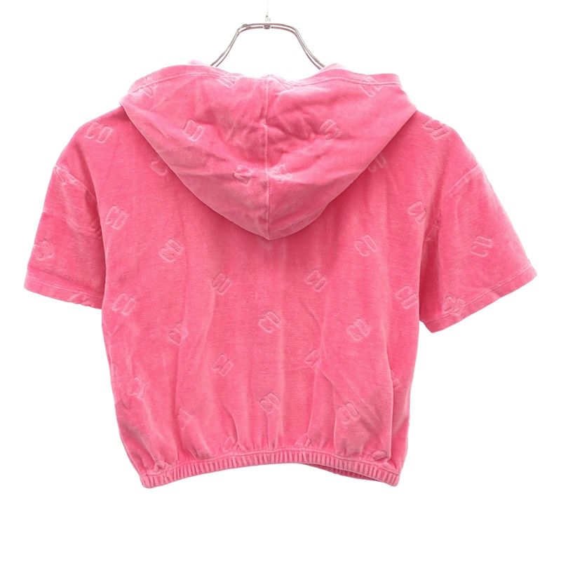 Christian Dior Kids CD Logo Velvet Hoodie and Shorts Setup 2wbb13care 2wbb13shte