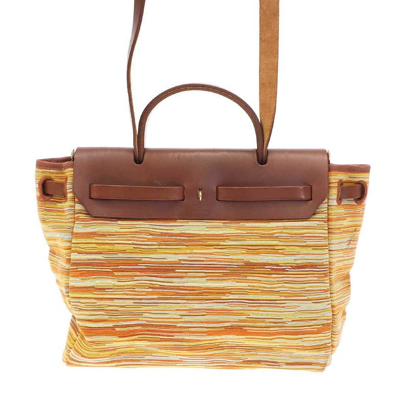 Hermes G Engraved 2003 Herbag Her Bag PM Vibrato Mix