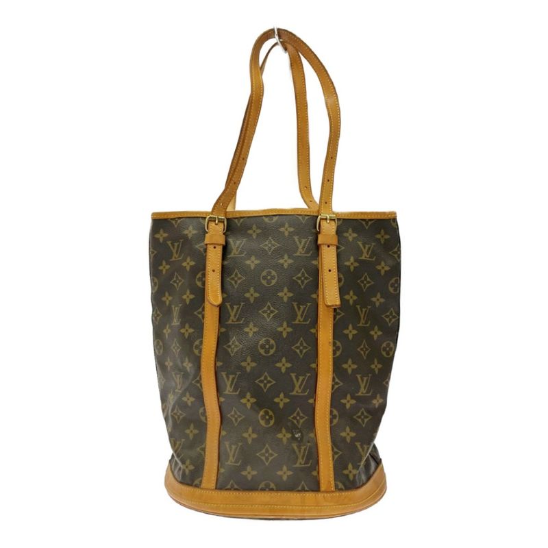 Louis Vuitton M42236 Monogram PVC Bucket GM Shoulder Bag Brown 386493
