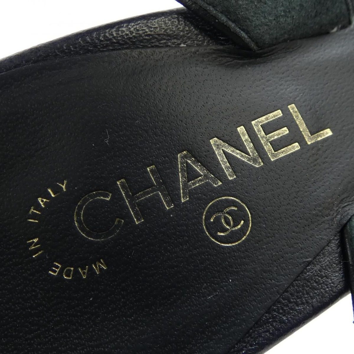 Chanel Sandals Black — view 6