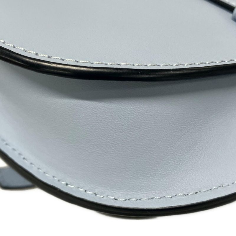 Loewe Shoulder Bag Gate Dual Bag Mini C565r41x04 Light Blue Jacquard Strap