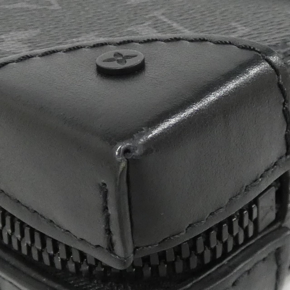Louis Vuitton Monogram Eclipse Soft Trunk Wallet Shoulder Bag — view 2