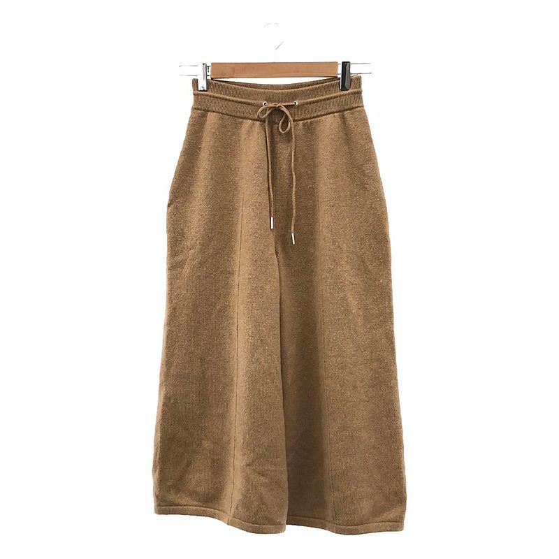 Celine - By Hedi Slimane Edith Liman Cashmere Knit Wide Culottes Pants - M -