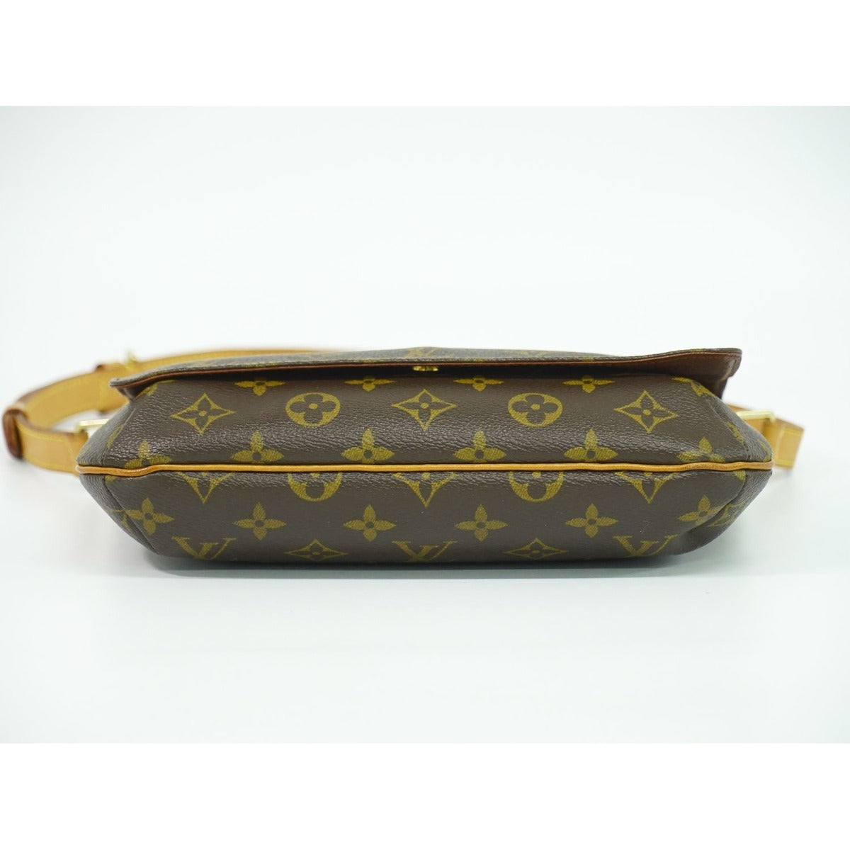 Louis Vuitton LV Musette Tango Short Monogram Shoulder Bag Brown — view 3