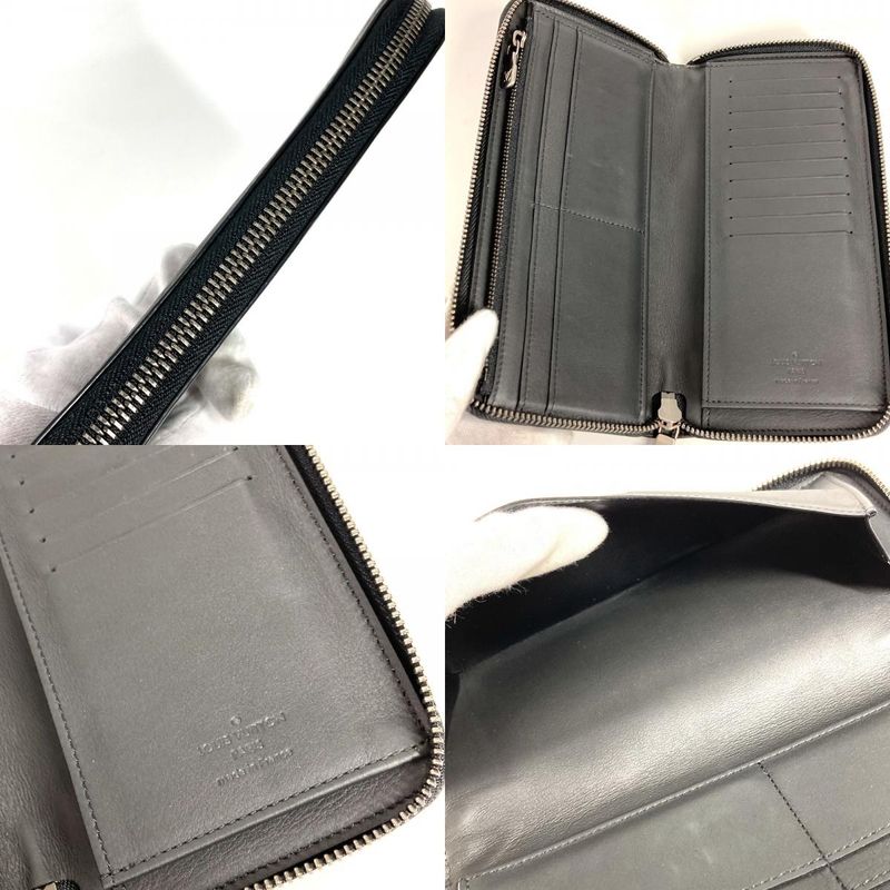 Louis Vuitton Long Wallet Zippy Wallet Vertical N63548 Damier Infini Leather