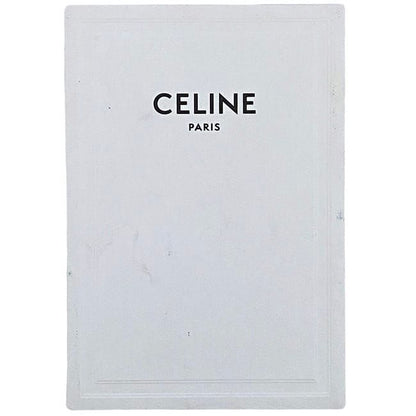 Celine Trifold Wallet Black 10b573bel Excellent Condition Leather Preowned