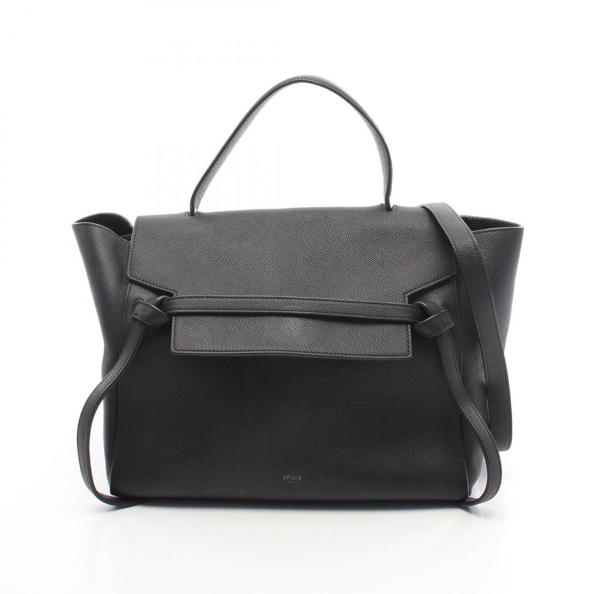 Celine Belt Bag Mini Black Leather