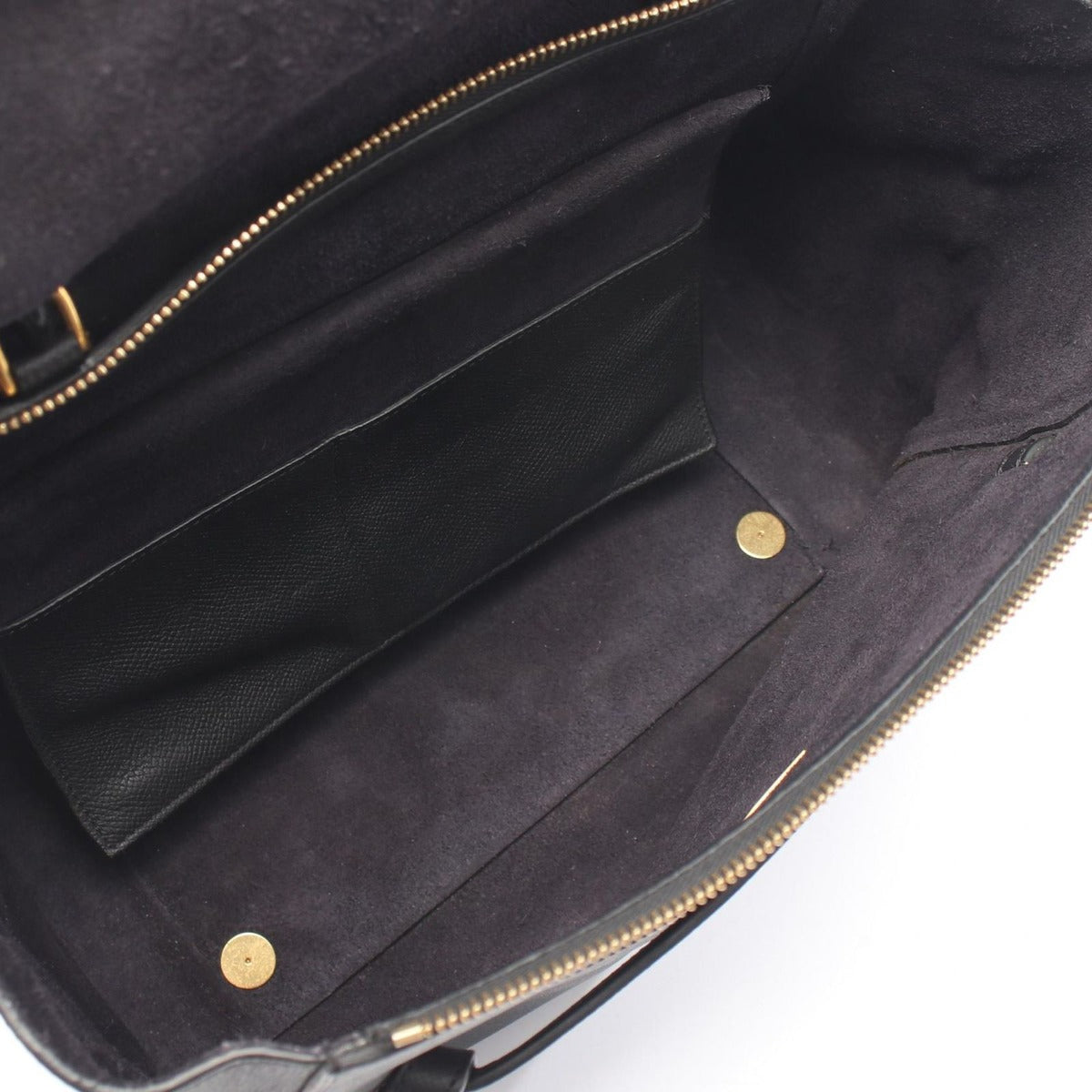 Celine Belt Bag Mini Black Leather — view 3