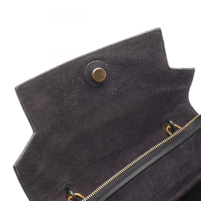 Celine Belt Bag Mini Black Leather — view 10