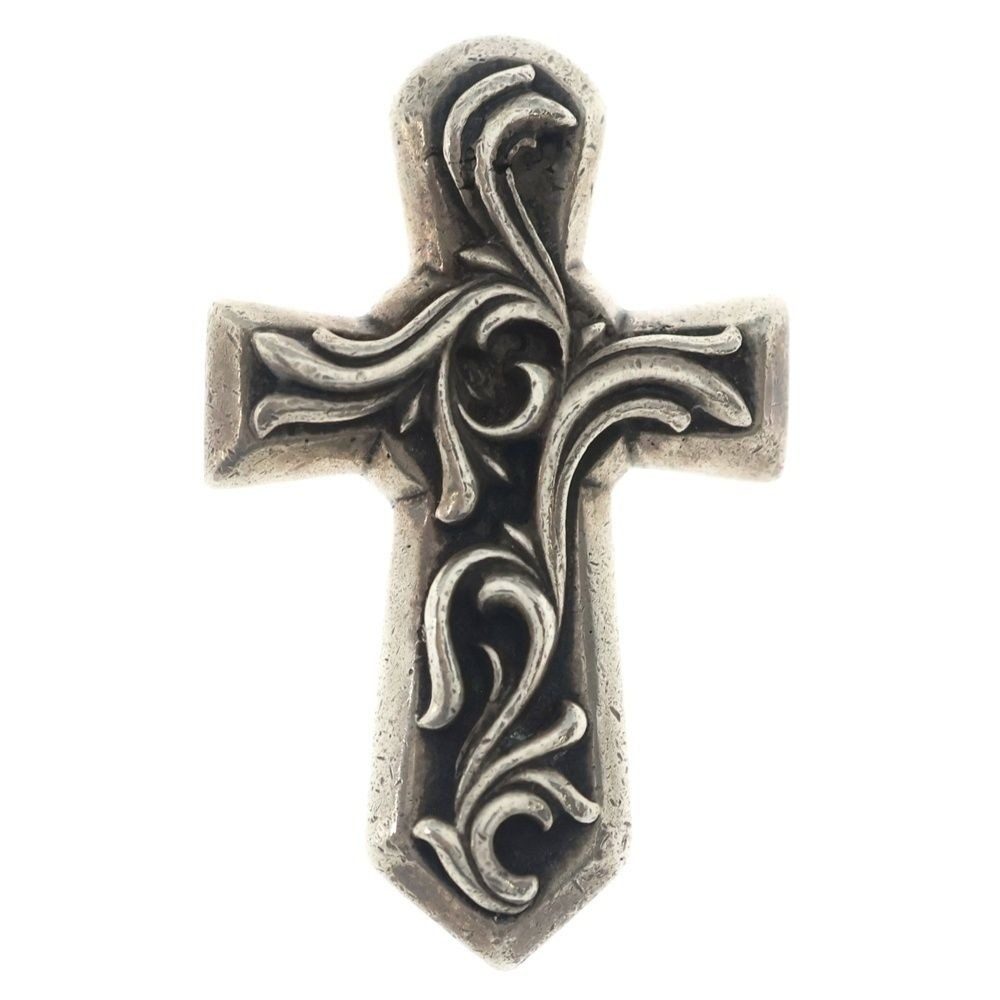 Chrome Hearts Vulcan Cross Large Silver Necklace