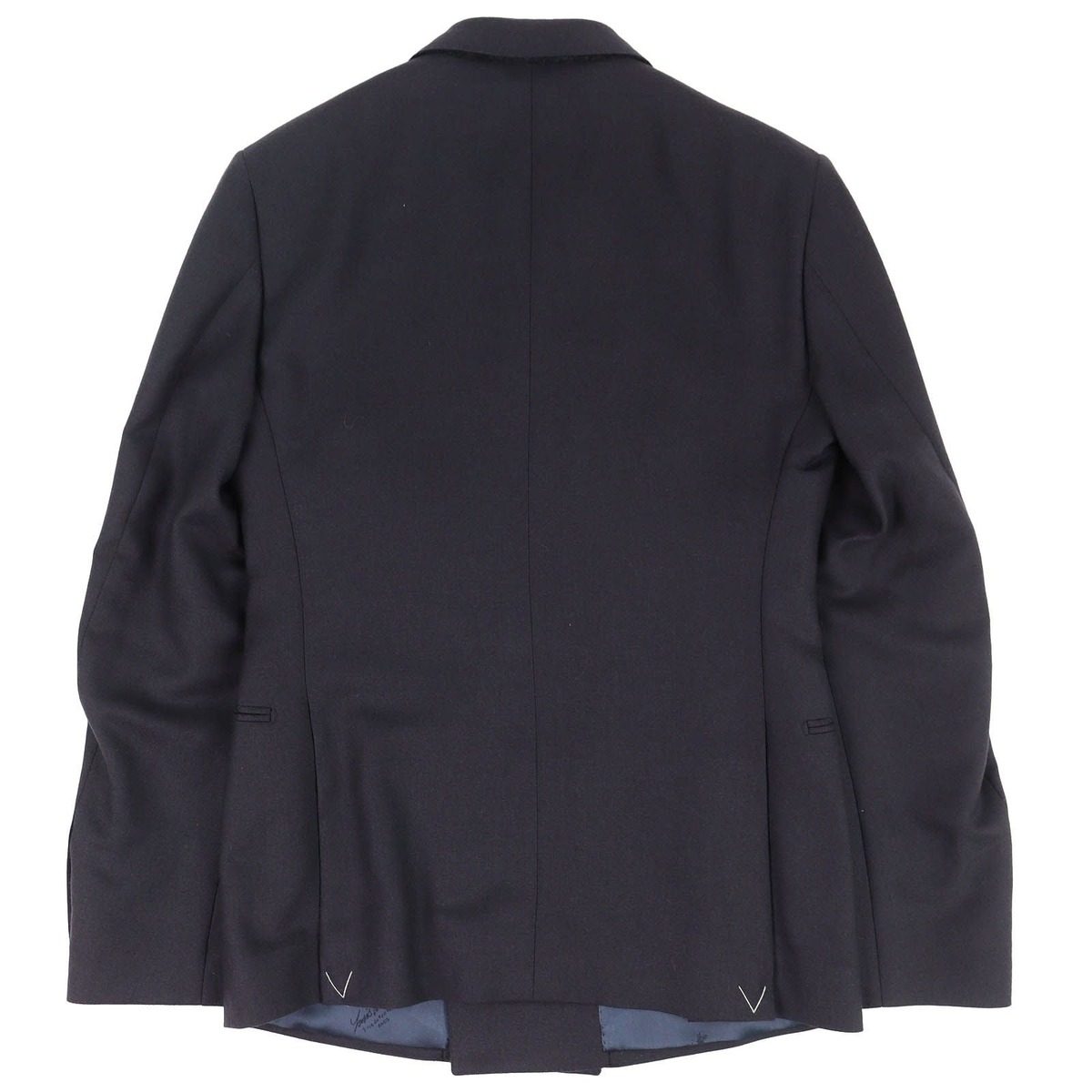 Louis Vuitton Double Breasted Cashmere and Wool Blend Pont Neuf Jacket Dark — view 2