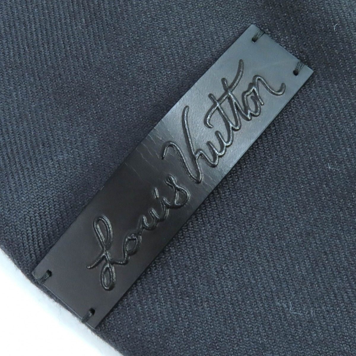 Louis Vuitton Double Breasted Cashmere and Wool Blend Pont Neuf Jacket Dark — view 6
