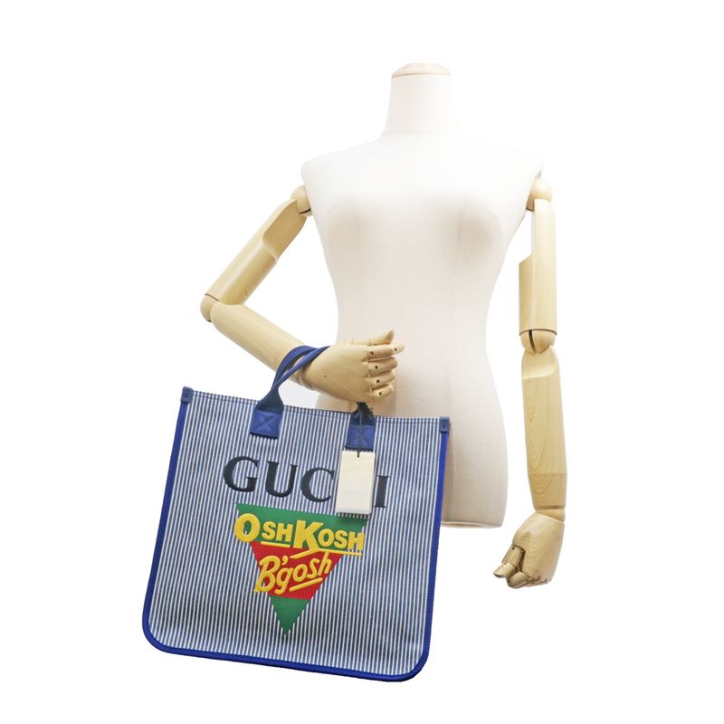 Guccix Oshkosh Collaboration Bag Blue - Blue Stripe Children's Line