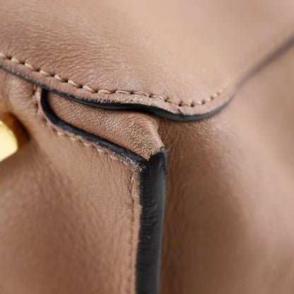 Loewe Goya Weekender Calf Brown Women's Boston Bag