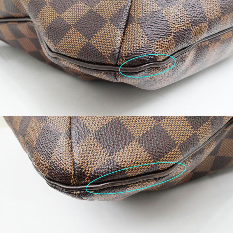 Louis Vuitton Damier Bloomsbury GM N42250 Shoulder Bag Brown Women's