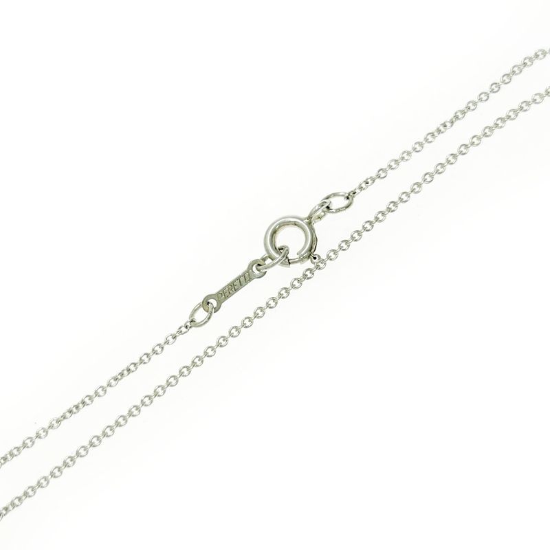 Tiffany & Co Tiffany & Co Silver Elsa Peretti Bean Necklace 8.0g 925 Engraved