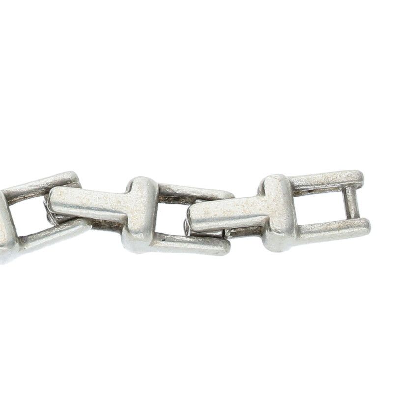 Tiffany & Co T-chain Narrow Silver Necklace Men's 20inch