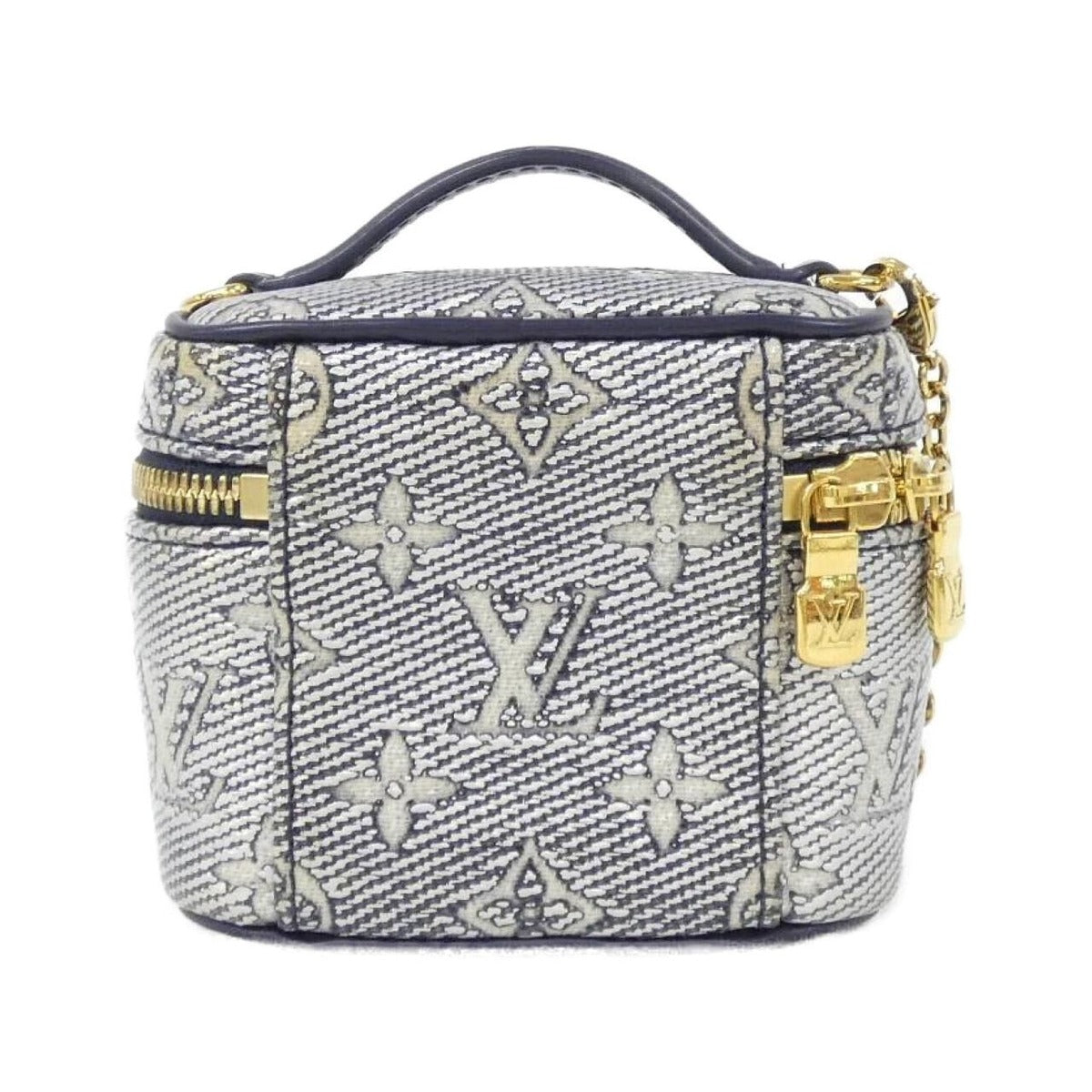 Louis Vuitton Monogram Laminated Jacquard Micro Vanity Shoulder Bag — view 2